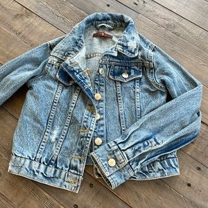 Brand new Seven for all mankind Jean jacket for kids